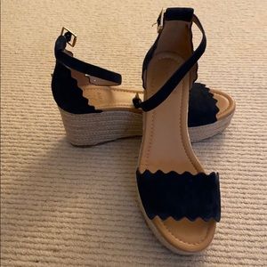 JCrew never worn espadrilles